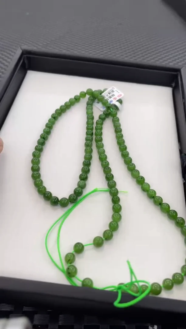 项链未镶嵌和田玉108（多样性发一件）