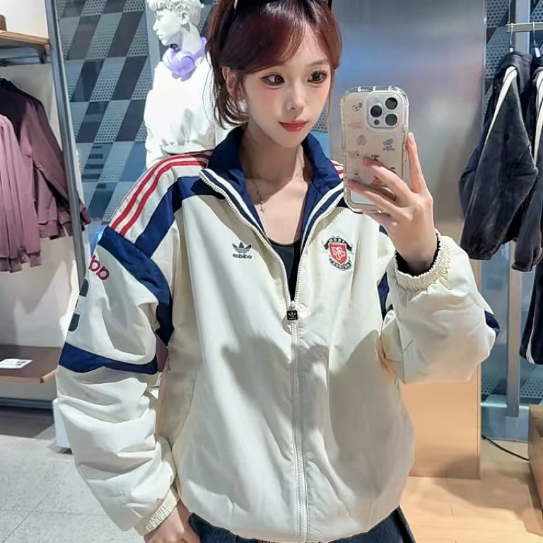 adidas/三叶草双面穿棉服TEAMREVERSIBLPADDED保暖运动棉服KC0094