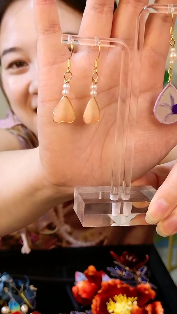 织绣纯手工非遗绒花