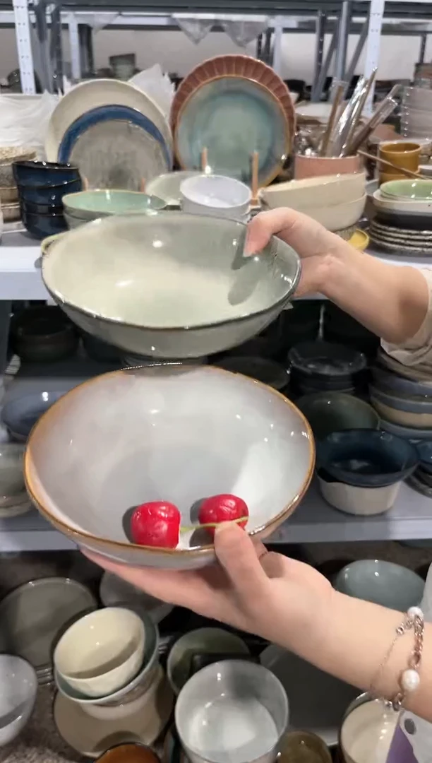 【闪购商品】瓷片外贸尾货微瑕满20包邮X2 QM面碗