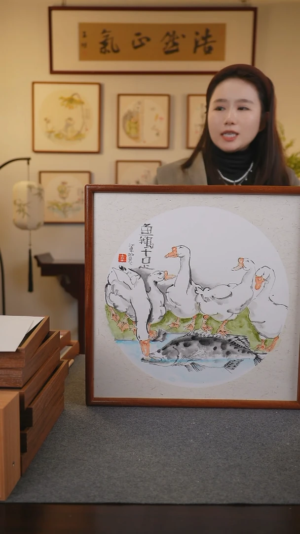 横款鹿鸣现代美术馆-张志城老师作品