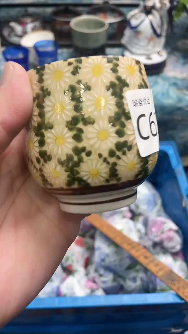 瓷片鸣瑞瓷精美瓷器C619