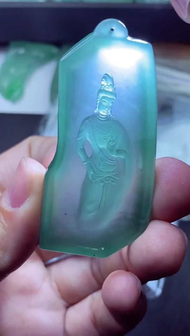 未镶嵌定制翡翠心*心情