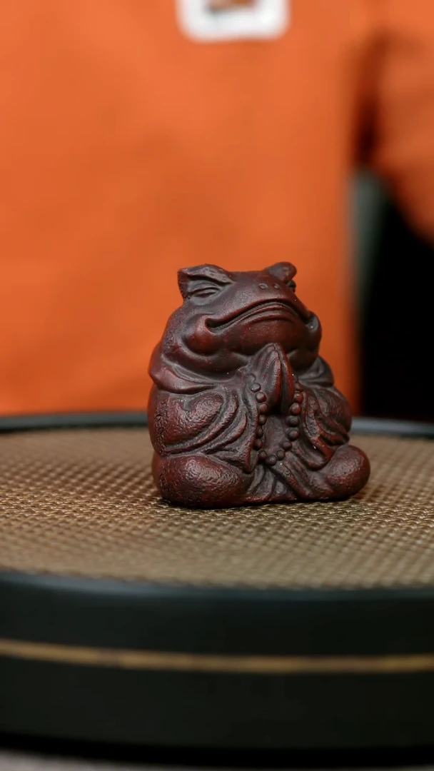 紫砂茶宠宜兴原矿手工紫砂茶宠