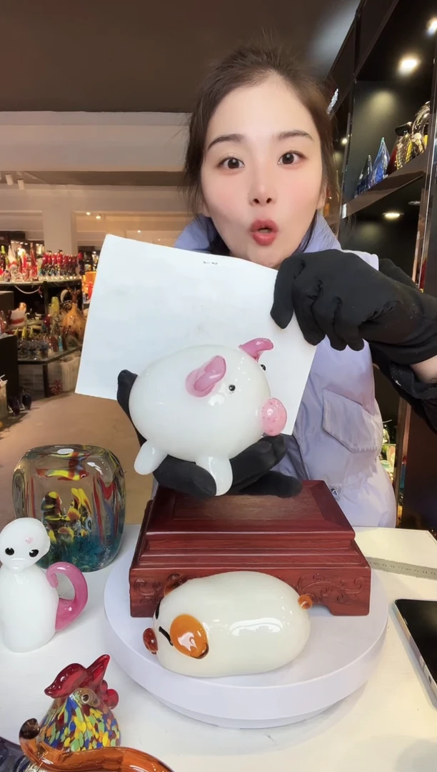 【闪购商品】茶盏琉璃摆件家居摆件