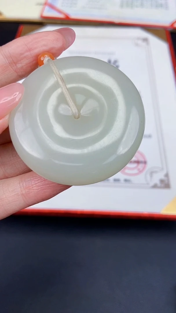 和田玉未镶嵌挂件 2224390