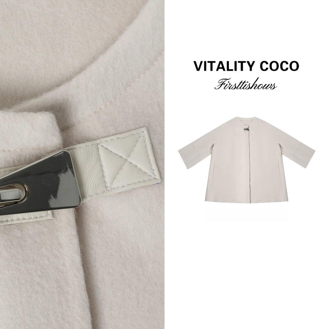 VITALITY COCO·H系列新款两件套 羊绒外套水貂大衣-2774