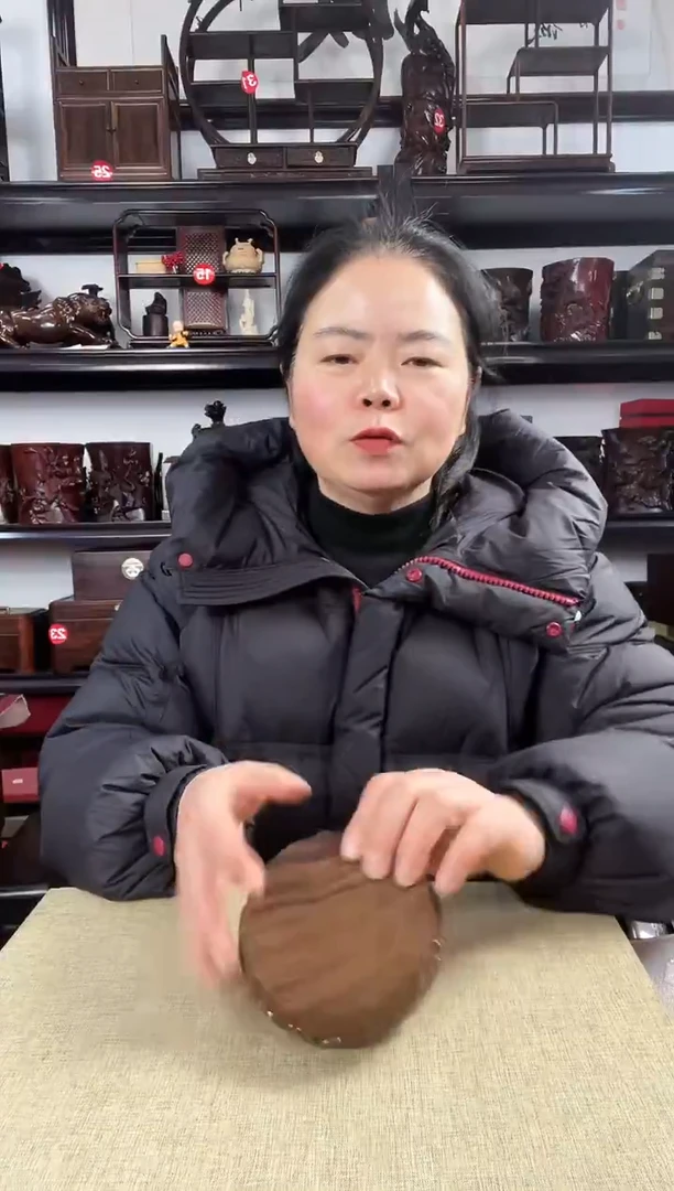 木老李红木工艺品749瑕疵
