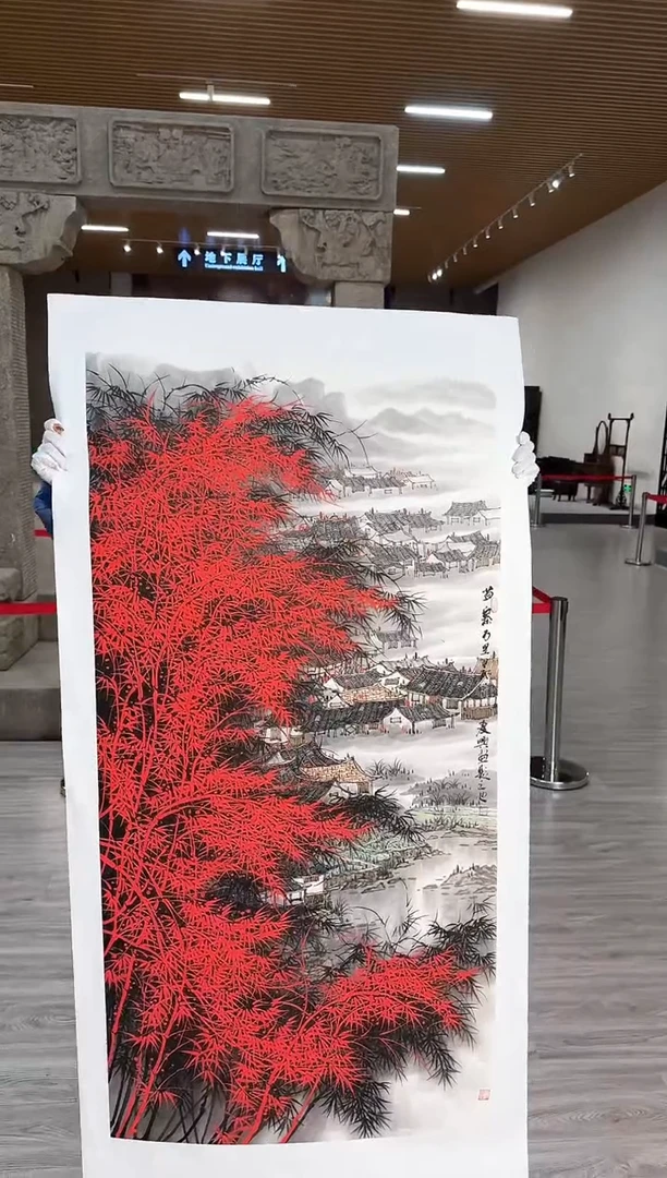 国画77赵隆轩艺术馆李庆兴老师作品