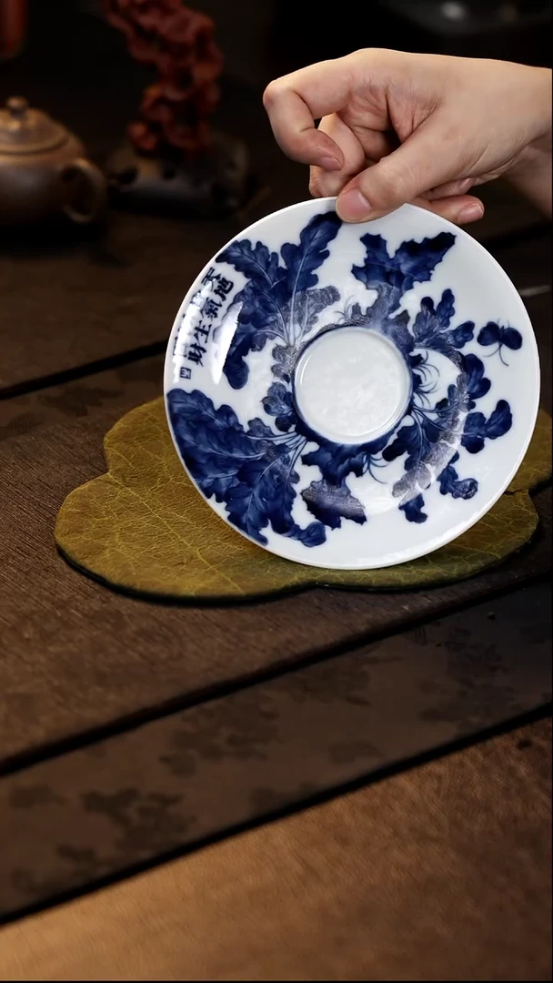 杯子雨后 白菜壶承