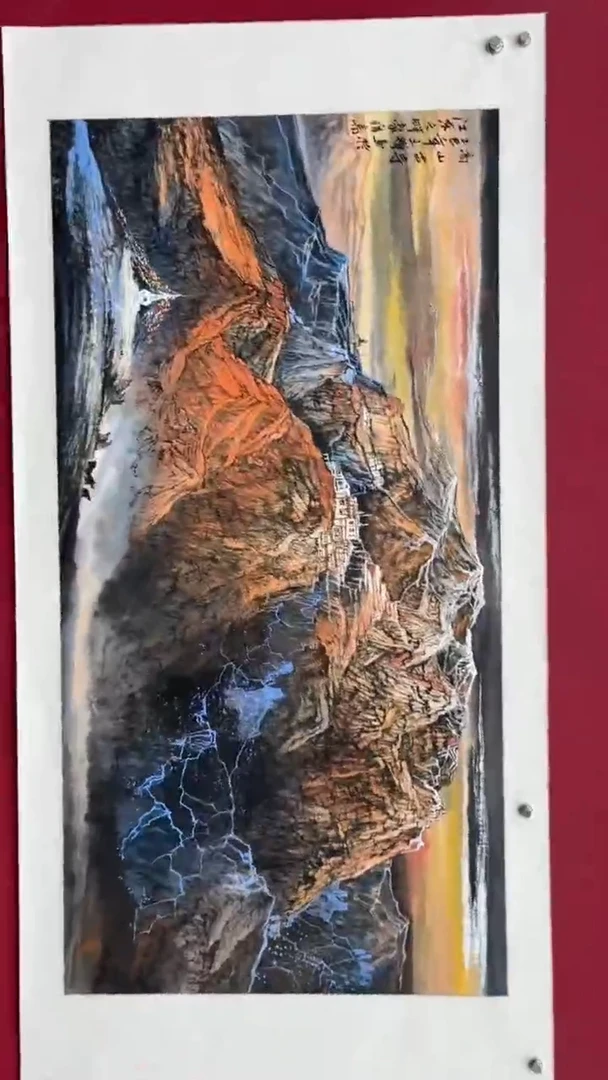 国画国画绘画山水花鸟
