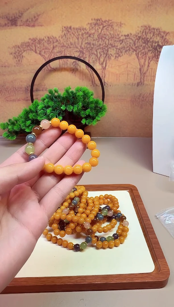 颈饰14K金镶嵌翡翠A127