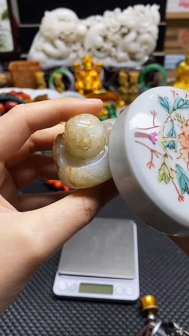 【闪购商品】瓷片瓷片瓷器 摆件1个