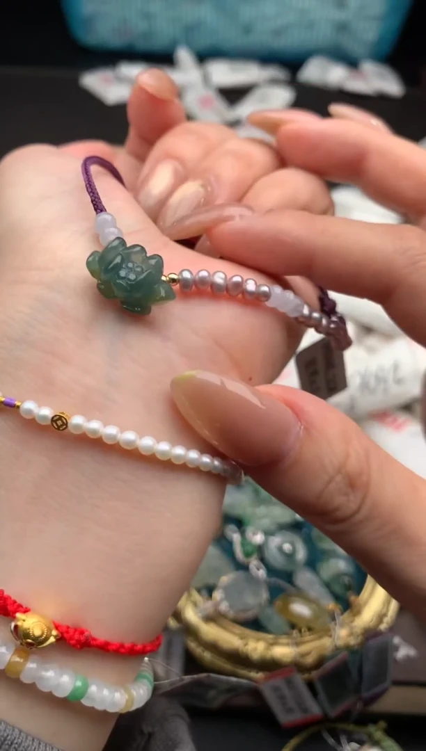 【闪购商品】翡翠手绳未镶嵌一