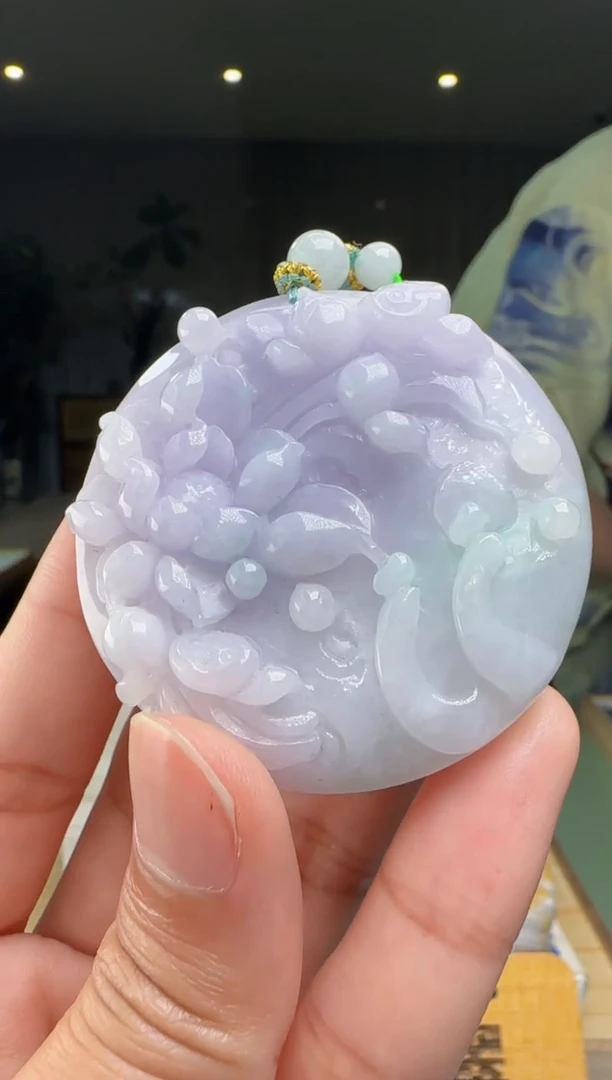 【闪购商品】翡翠吊坠(赠链)未镶嵌XM@@960Q3J12551