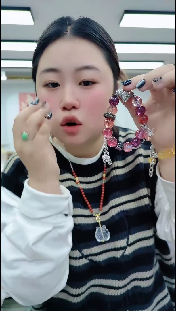 【闪购商品】水晶颈饰合金0717超七手串