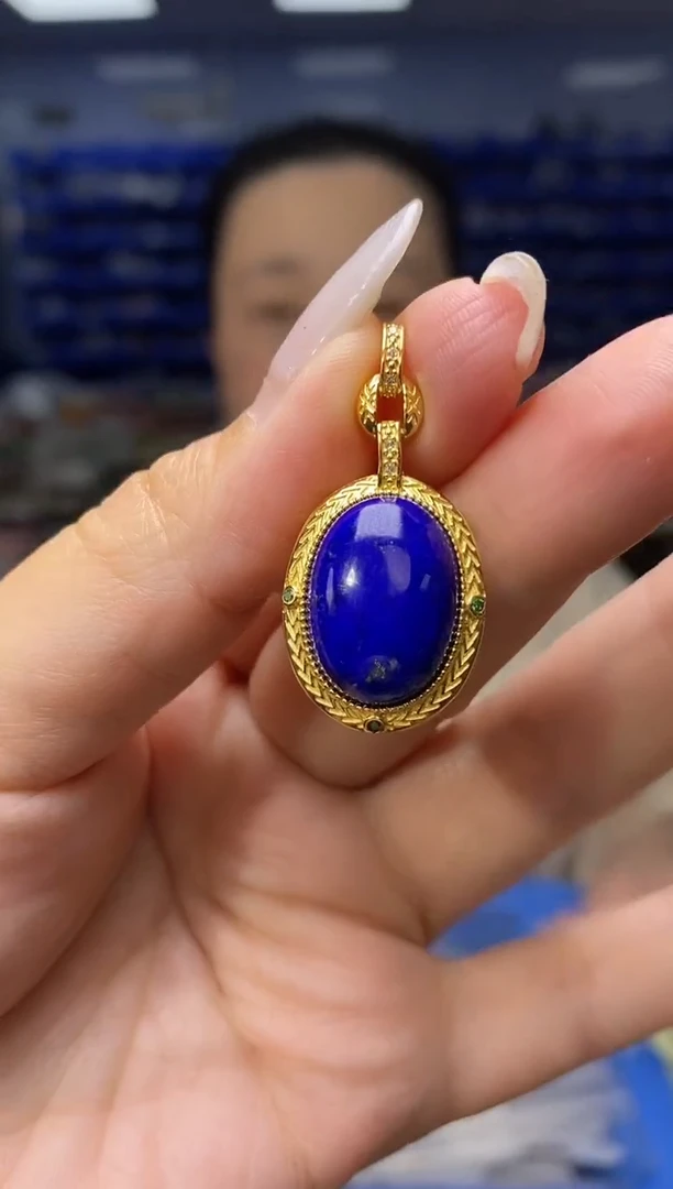 青金石银S925镶嵌DZ3299DZ3299