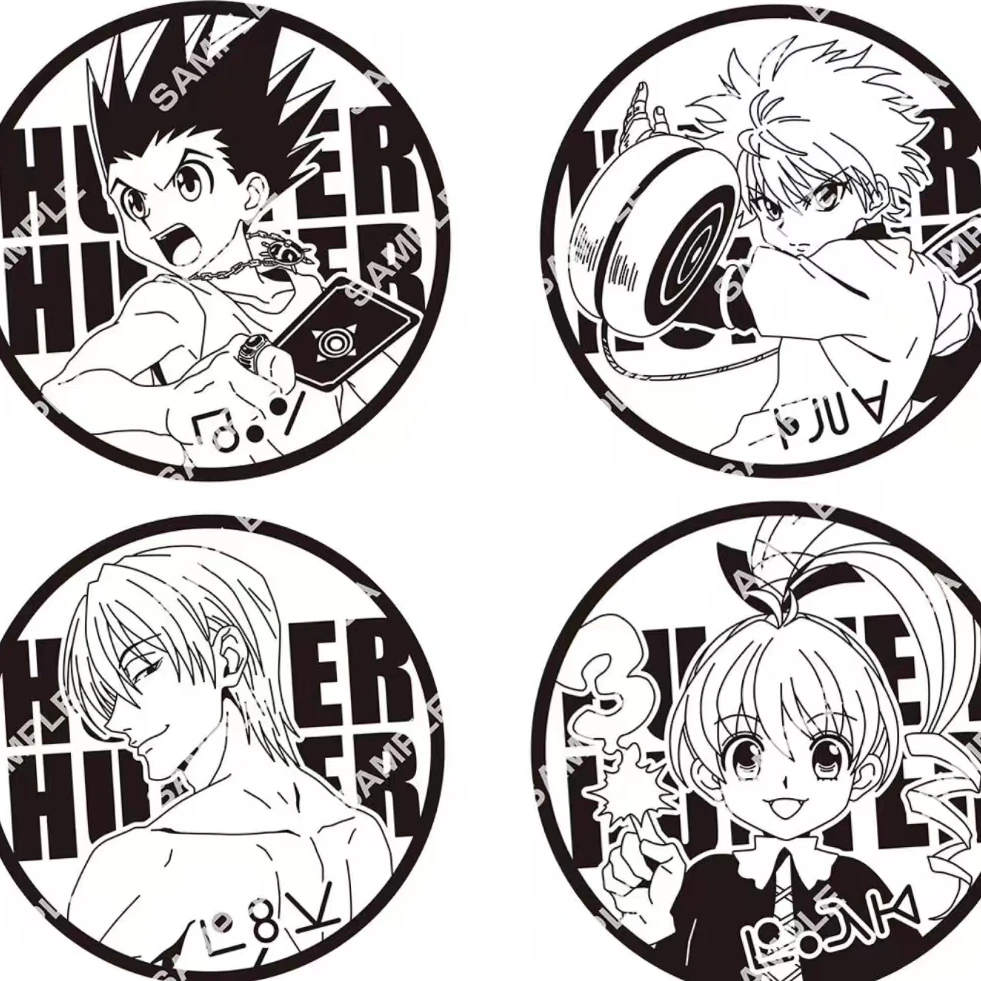 【全职猎人】扭蛋橡胶杯垫