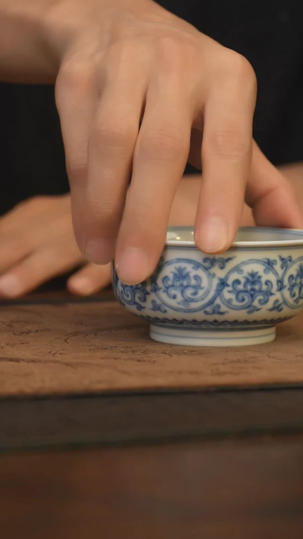 瓷片柴窑青花破价福利