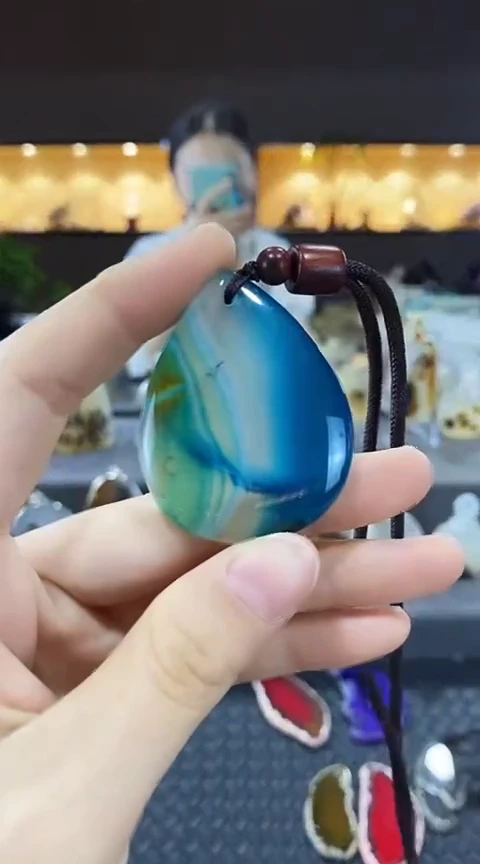 未镶嵌颈饰玛瑙/玉髓白***欢玛瑙