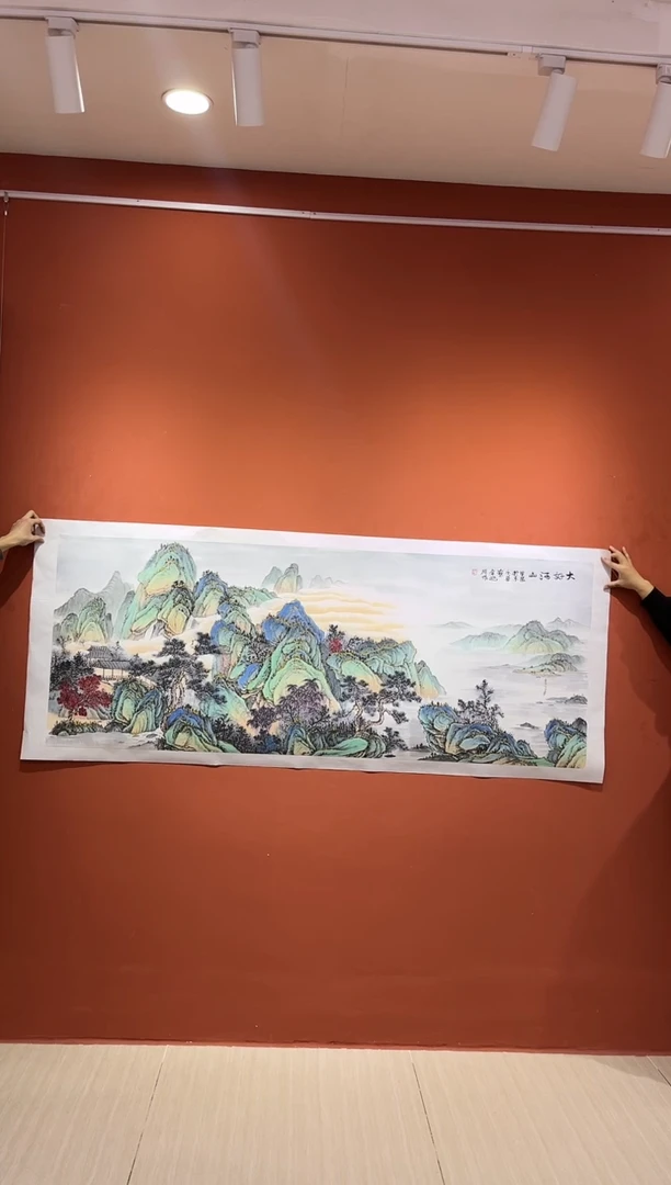 【闪购商品】国画郑乐华绘画手绘作品8-29