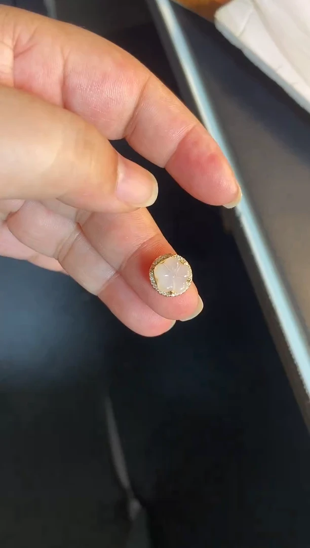 吊坠(不含链)银S925镶嵌翡翠1