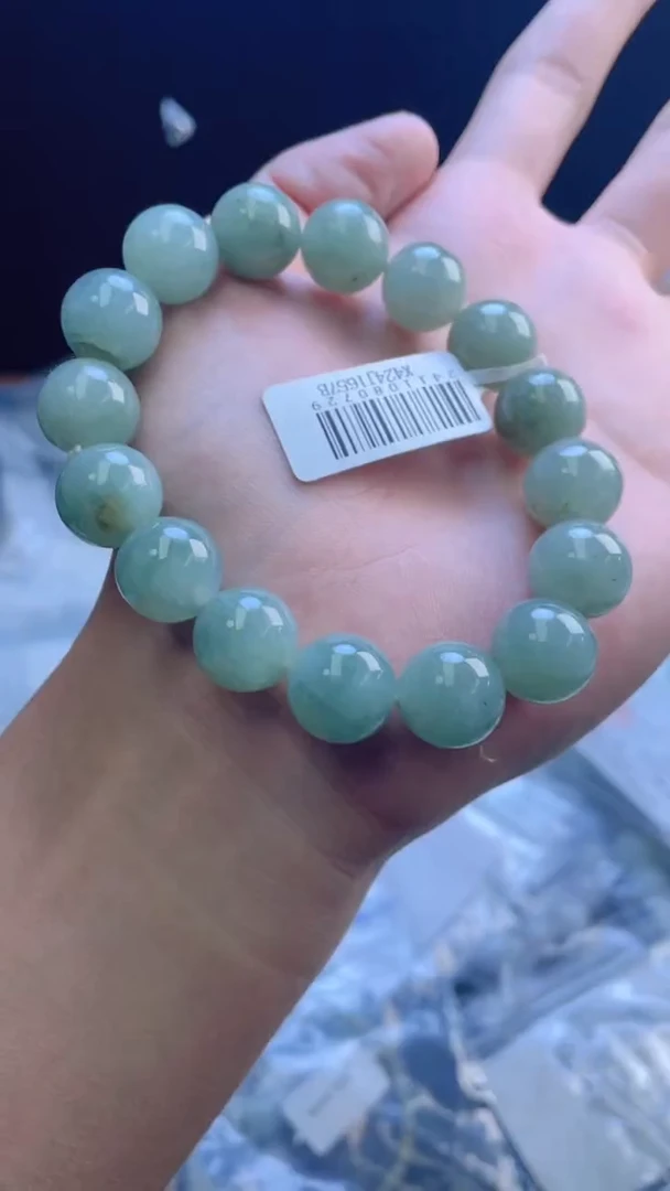 未镶嵌定制翡翠珠串卡13