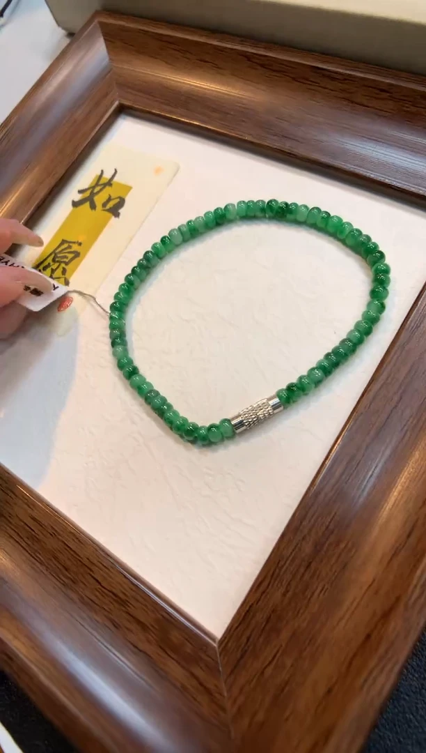 未镶嵌手串翡翠手串