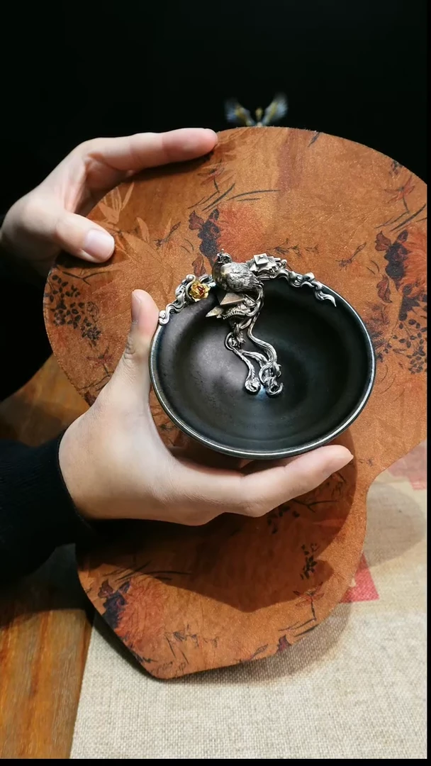 【闪购商品】茶盏欲山行 凤凰大盏杯