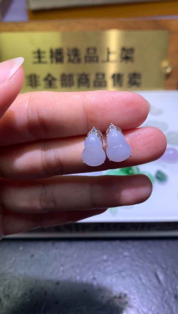 银S925镶嵌戒指翡翠净货