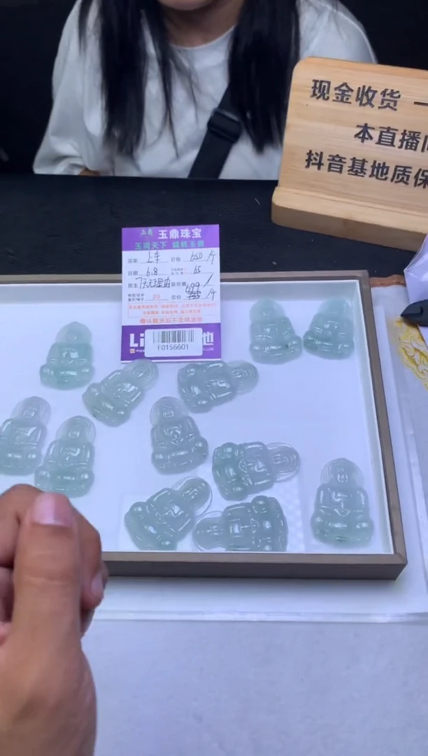 翡翠未镶嵌吊坠(不含链)多样性发其一-F0156601