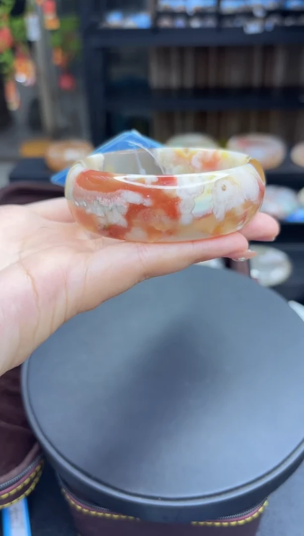 【闪购商品】石英质玉手镯未镶嵌973（62圈）