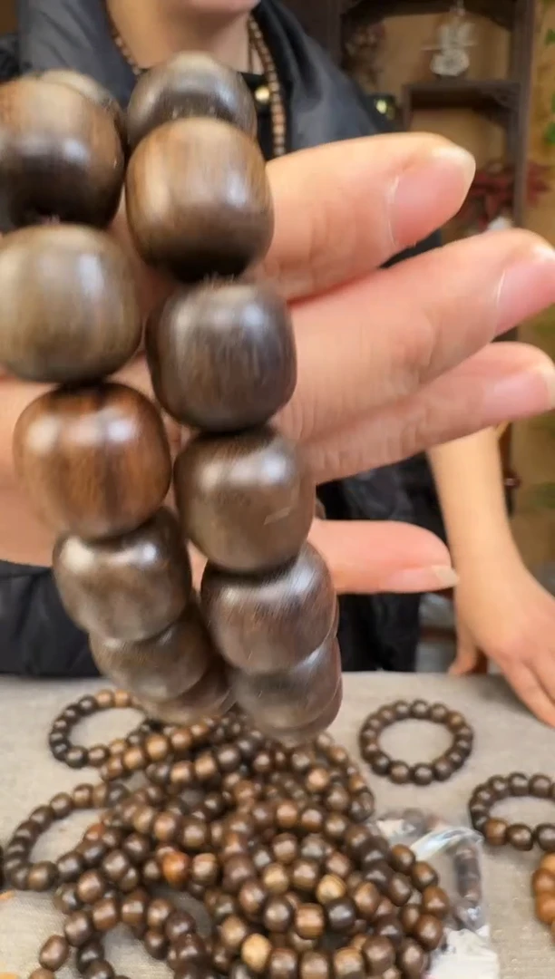 【闪购商品】破布木（黑柿木）手串/手链黑柿木老形1.5单圈2条