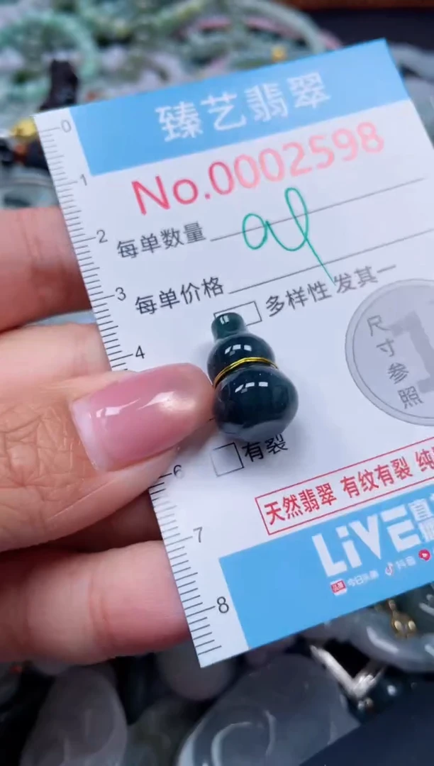 颈饰未镶嵌翡翠2598