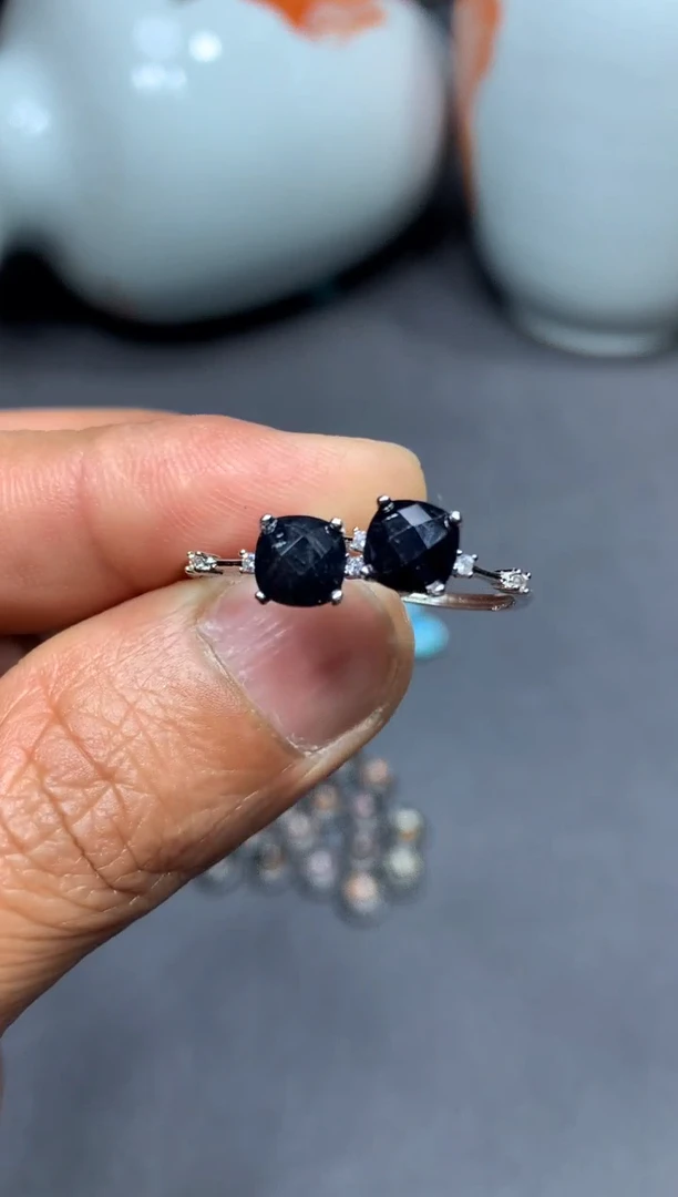 【闪购商品】蓝宝石戒指未镶嵌W33（随机性发货只发一单）