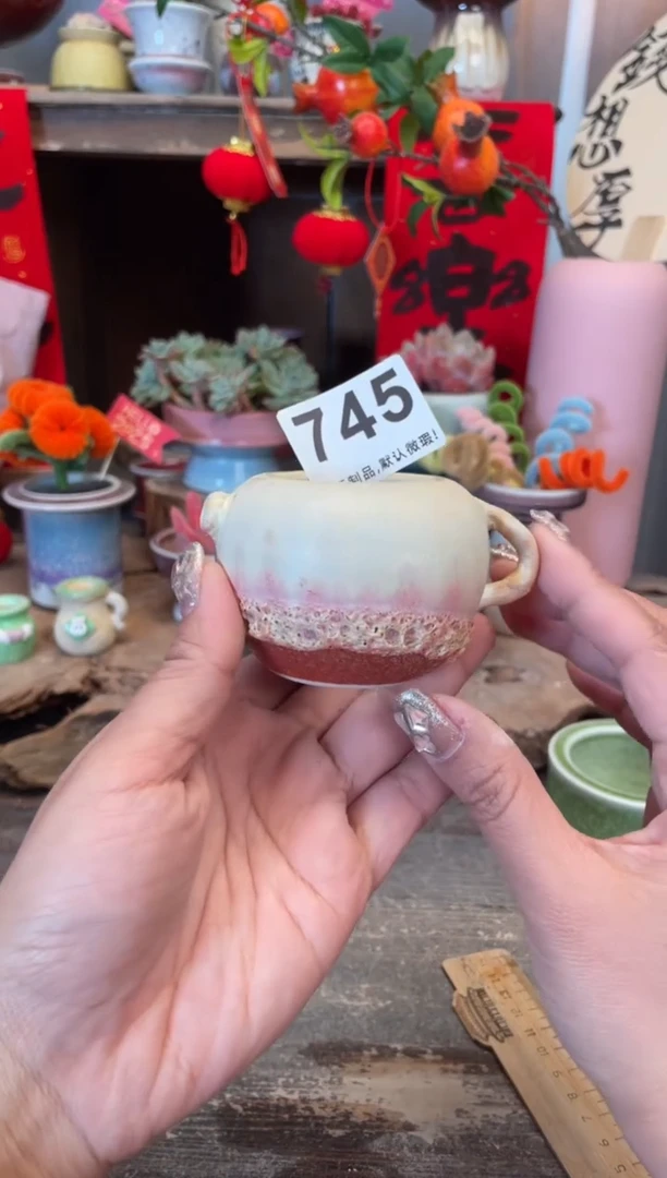 【闪购商品】摆件745小芳花盆直播编号