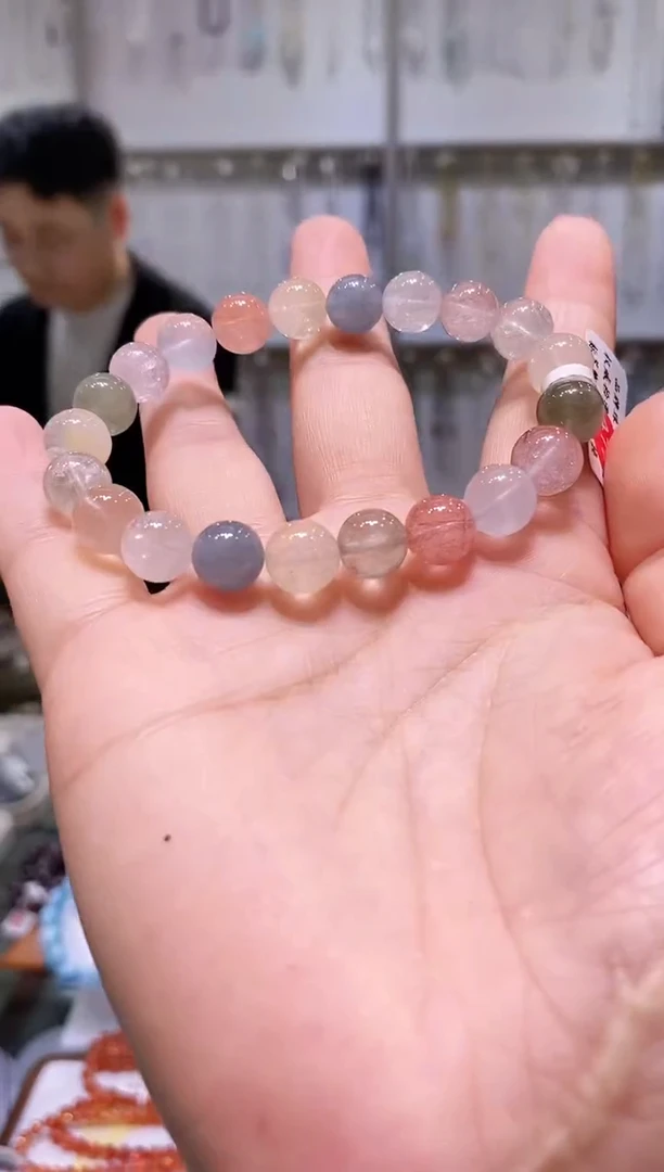 未镶嵌手链水晶多样性发其一9+