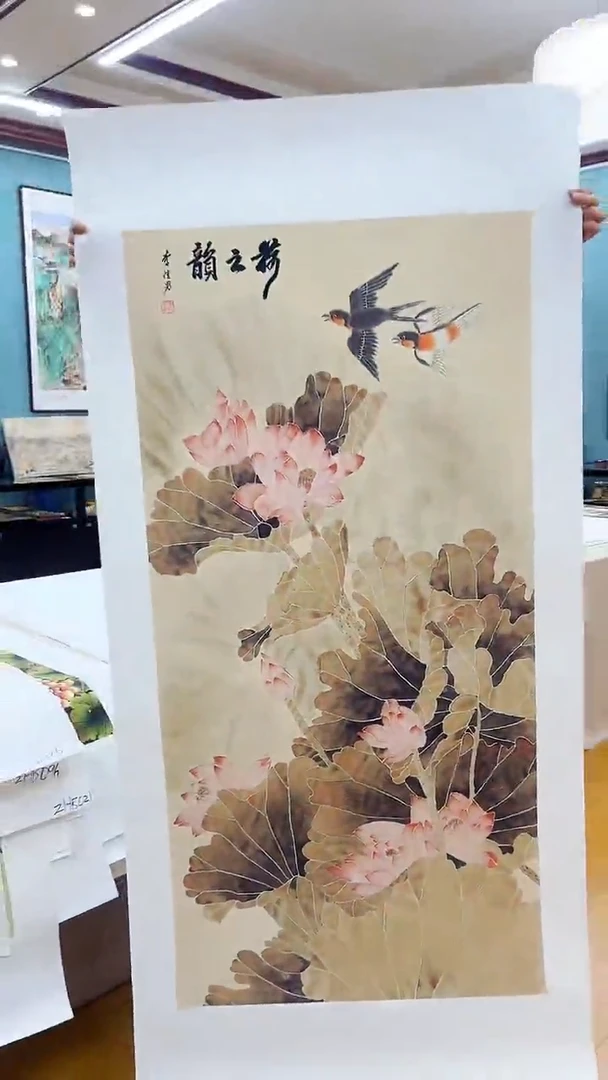 国画九霄甄选国画作品zhb074