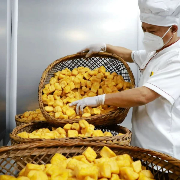 湖南邵阳农家手工油豆腐泡