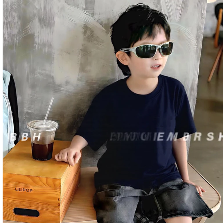 22072高端专享厚里夏款印花短袖黑色