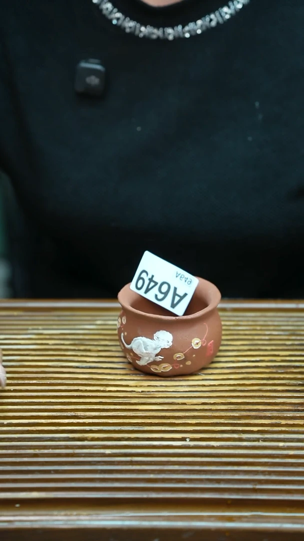粗陶手工手做茶具