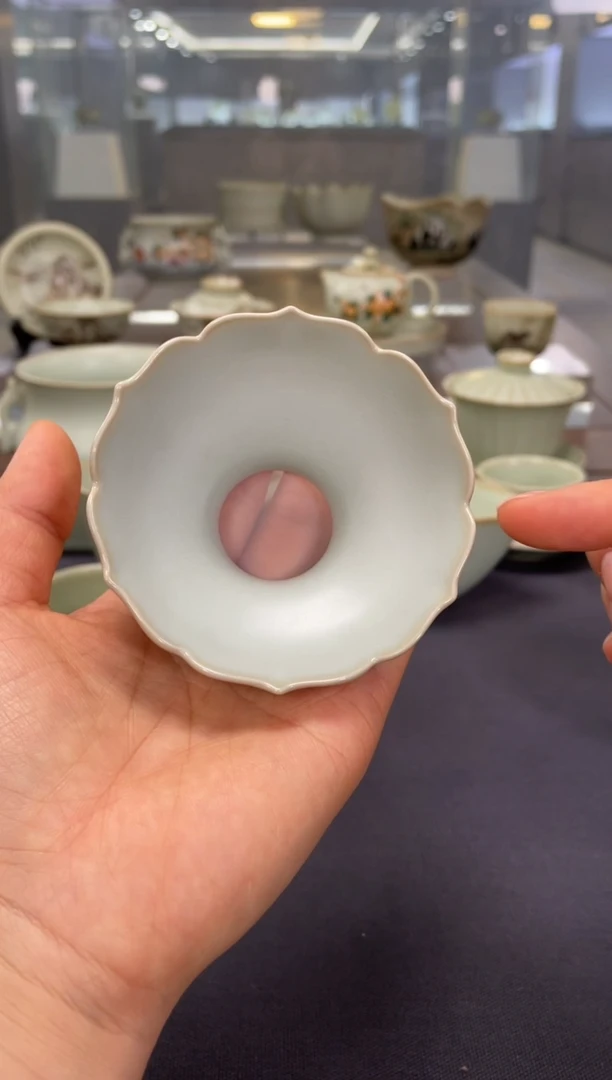 【闪购商品】周泽堂天青莲瓣茶漏顶