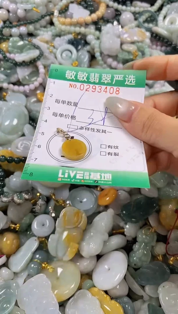 翡翠未镶嵌颈饰闪购0293408多样性发其一