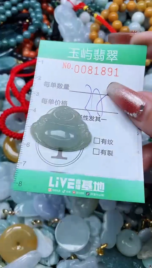 【闪购商品】翡翠颈饰未镶嵌闪购0081891