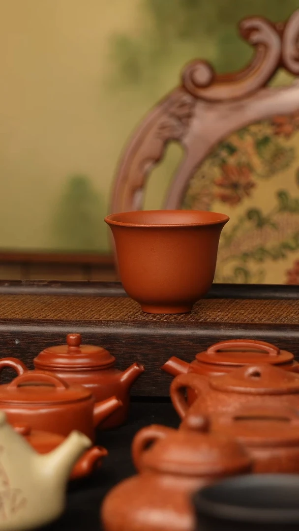 茶杯紫砂宜兴原矿紫砂茶具