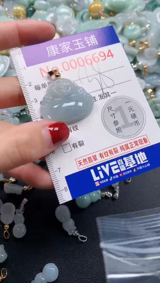 颈饰未镶嵌翡翠6694