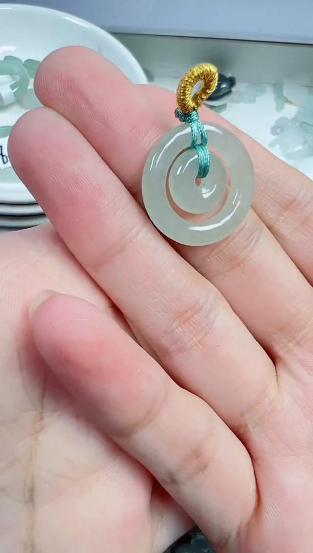 散珠翡翠532号链接，A货翡翠