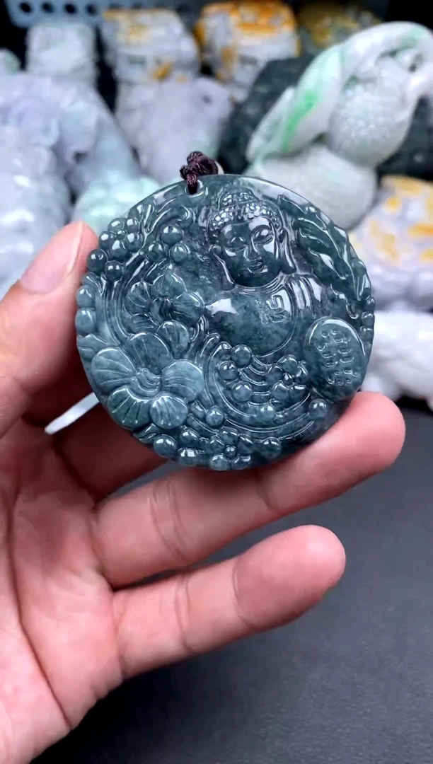 吊坠(不含链)未镶嵌翡翠1
