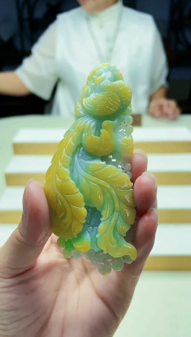 未镶嵌定制翡翠毛货09150235