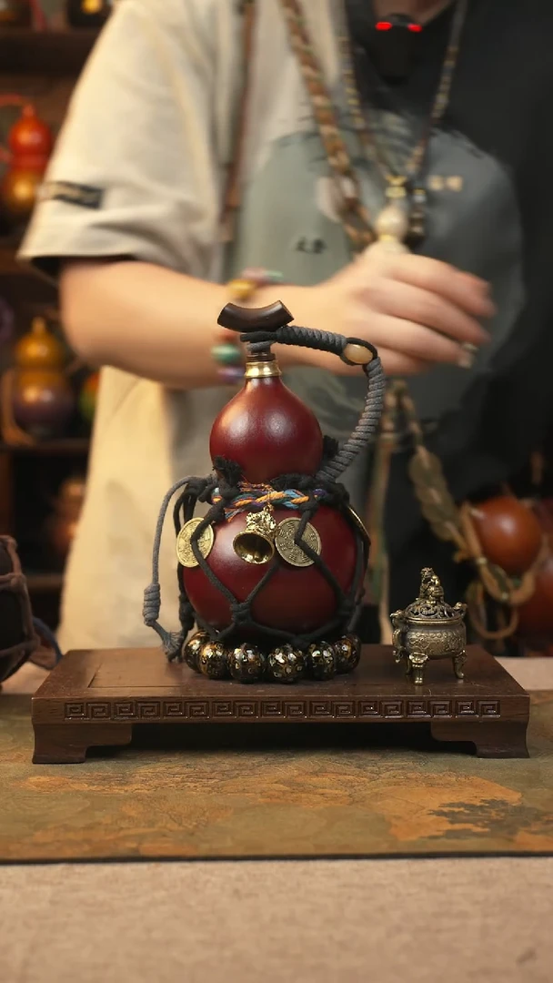 011大漆一物一拍记葫堂出品[不带手串】